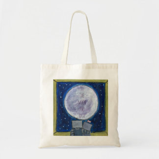 Tote Bag À la lune et au Fourre-tout arrière