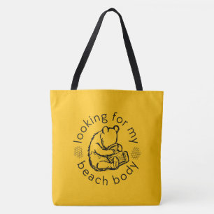 Tote Bag A la recherche de mon corps de plage avec Winnie-t