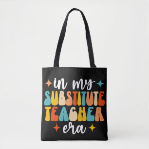 Tote Bag À l'ère de l'enseignant remplaçant