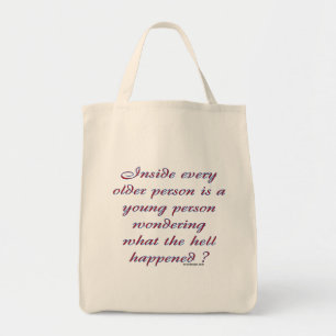 Tote Bag À l'intérieur de chaque dire de personne plus â