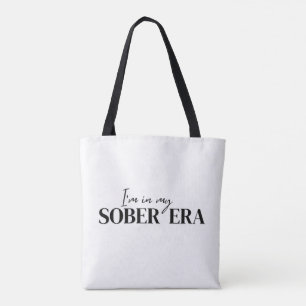 Tote Bag À mon ère sobre 