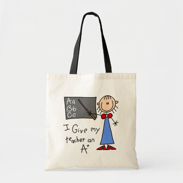 Tote Bag A plus le professeur (Devant)