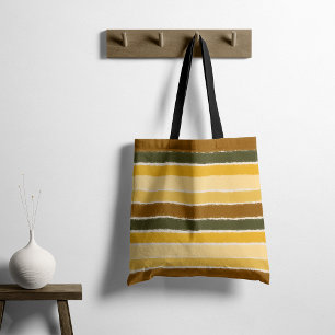 Tote Bag À Travers Les Lignes Terre Chaud
