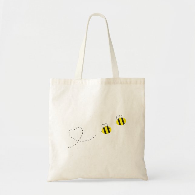 Tote Bag Abee en amour (Devant)