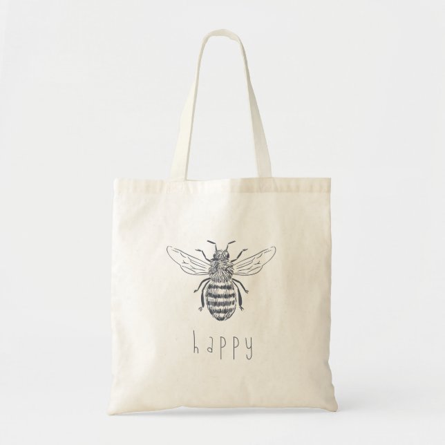 Tote Bag Abee Happy (Devant)