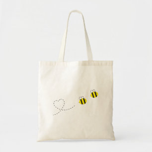 Tote Bag Abeille en amour