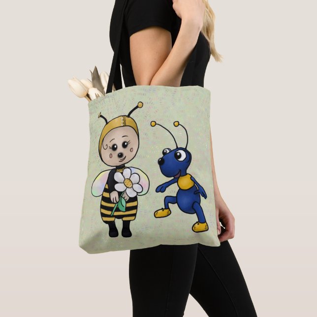 Tote Bag Abeille et fourmi (De près)