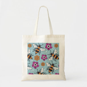 Tote Bag Abeilles domestiques, Sauvez les abeilles, Motif d