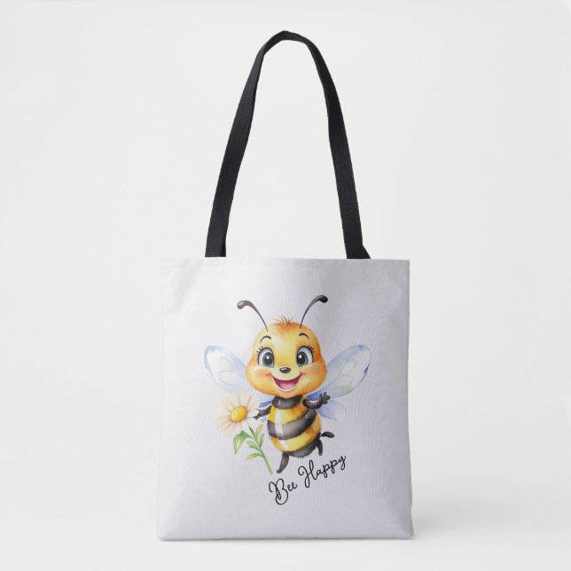 Tote Bag Abey Happy (Devant)