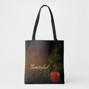 Tote Bag Abondant Citrouille de récolte Thanksgiving