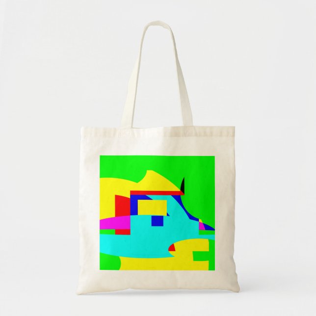 Tote Bag Abstrait (Devant)