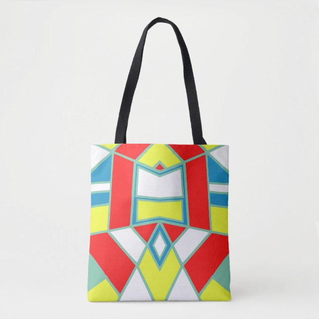 Tote Bag Abstrait #581 (Devant)