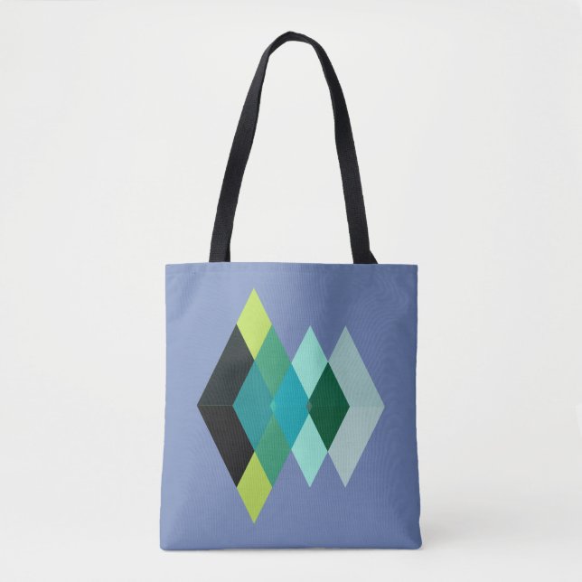 Tote Bag Abstrait #711 (Devant)
