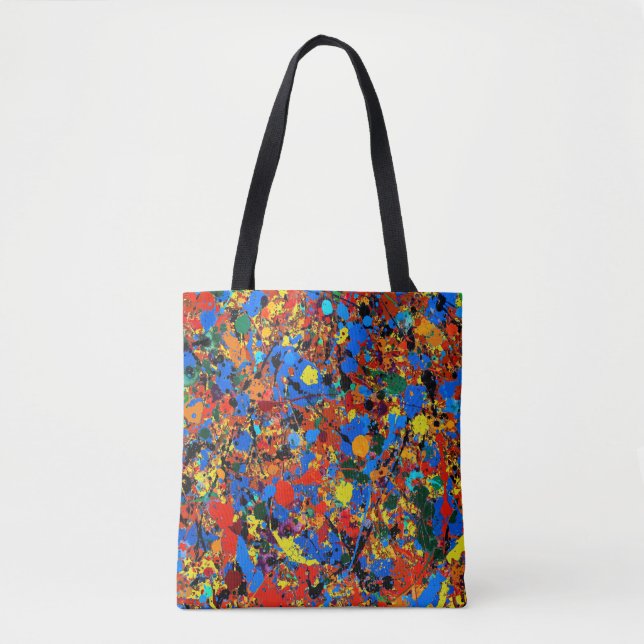 Tote Bag Abstrait #744 Veronica (Devant)