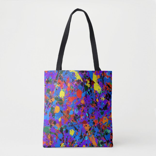 Tote Bag Abstrait #746 (Devant)