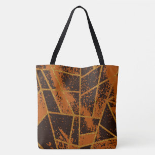 Tote Bag Abstrait #944 Brown