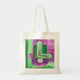 Tote Bag Abstrait Hamsa Fourre-tout