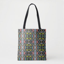 Tote Bag Abstrait homard pot tree fourre-tout