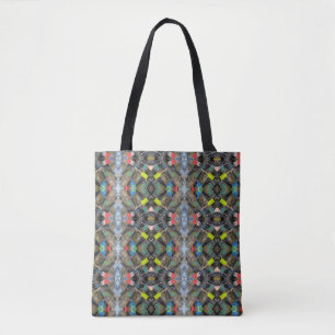 Tote Bag Abstrait homard pot tree fourre-tout