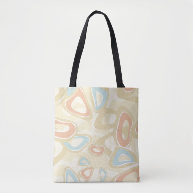 Tote Bag Abstraits formes modernes géométriques imprimer pa (Devant)