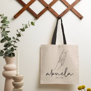 Tote Bag Abuela branchée établie
