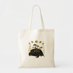 Tote Bag Academia Lune Sorcière Goblincore Esthétique Greno