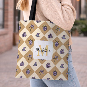 Tote Bag Académie de Fille Livresque Personnalisée Sorcier