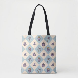 Tote Bag Académie de la fille littéraire Magicien Bleu