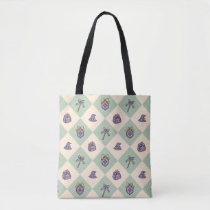 Tote Bag Académie de la Fille Livresque Magicien Vert