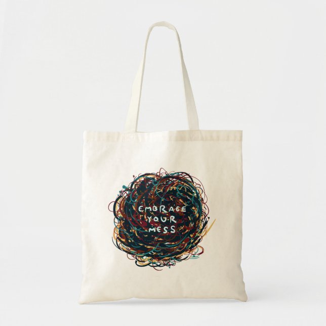 Tote Bag Acceptez votre Mess (Devant)