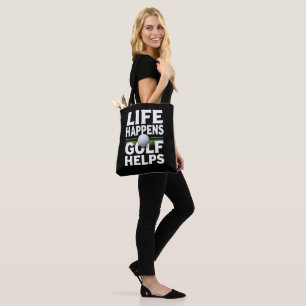 Tote Bag Accoutumance au golf Golfeur drôle