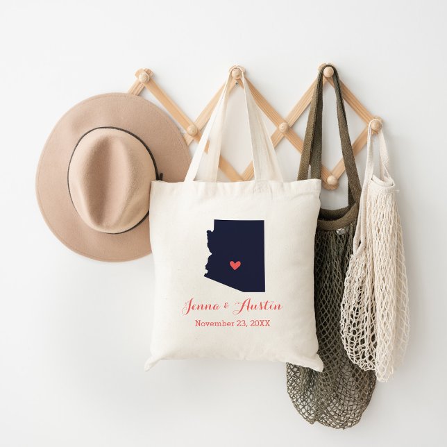 Tote Bag Accueil Mariage Arizona (Créateur téléchargé)