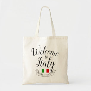 Tote Bag Accueillez à la coutume de mariage de destination