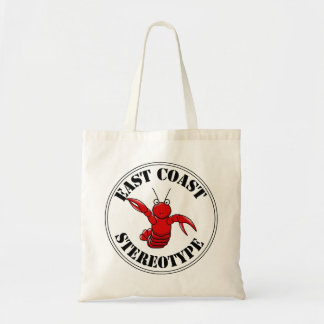 Tote Bag Achats réutilisables de homard stéréotypé de Côte