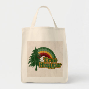 Tote Bag Achats réutilisables de Hugger d'arbre
