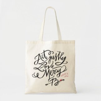 Tote Bag Acte juste. Pitié d'amour. /Abort73.com