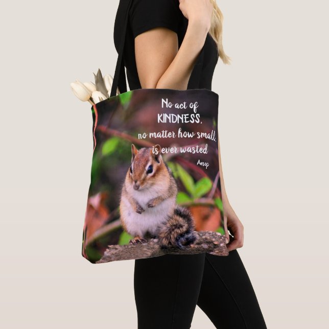 Tote Bag Actes De Gentillesse Citation Inspirationnelle Chi (De près)
