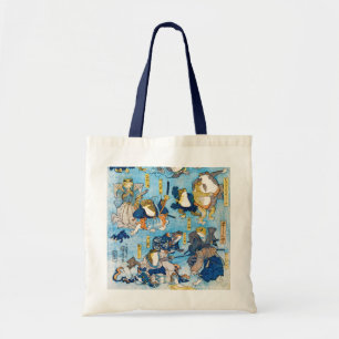 Tote Bag Acteur de Kabuki grenouille, Kuniyoshi, Ukiyo-e