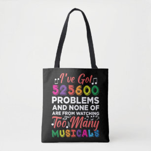 Tote Bag Acteur du théâtre musical Broadway Singer