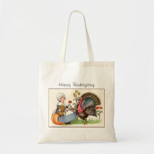 Tote Bag Action de grâce vintage