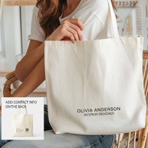Tote Bag Activité minimale personnalisée