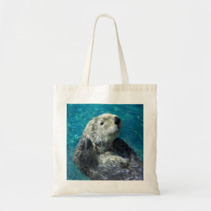 Tote Bag Adorable Mer Otter Cute Eau Bleue