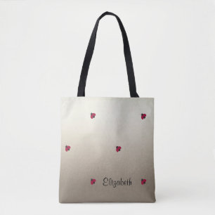 Tote Bag Adorable Mignonne ,Coccinelles,Lumineux-Personnali