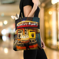 Adventure Attend la typographie Kachina Doll Photo
