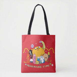 Tote Bag Adventure Time   Large Jake Group Graphic