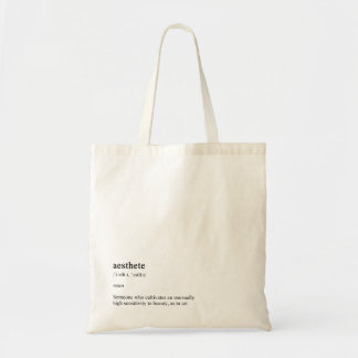 Tote Bag Aesthete Signification