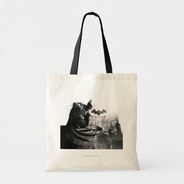 Tote Bag Affiche AC - Batman Gargoyle Ledge (Devant)