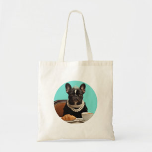 Tote Bag Affiche de petit-déjeuner Chic Classique – Art de
