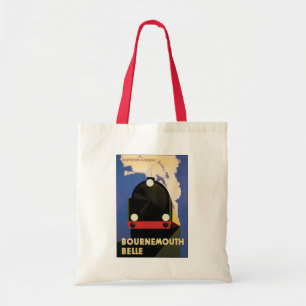 Tote Bag Affiche de voyage vintage, train Bournemouth Belle