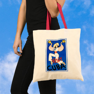 Tote Bag Affiche de voyage vintage, Visitez La Havane Cuba,